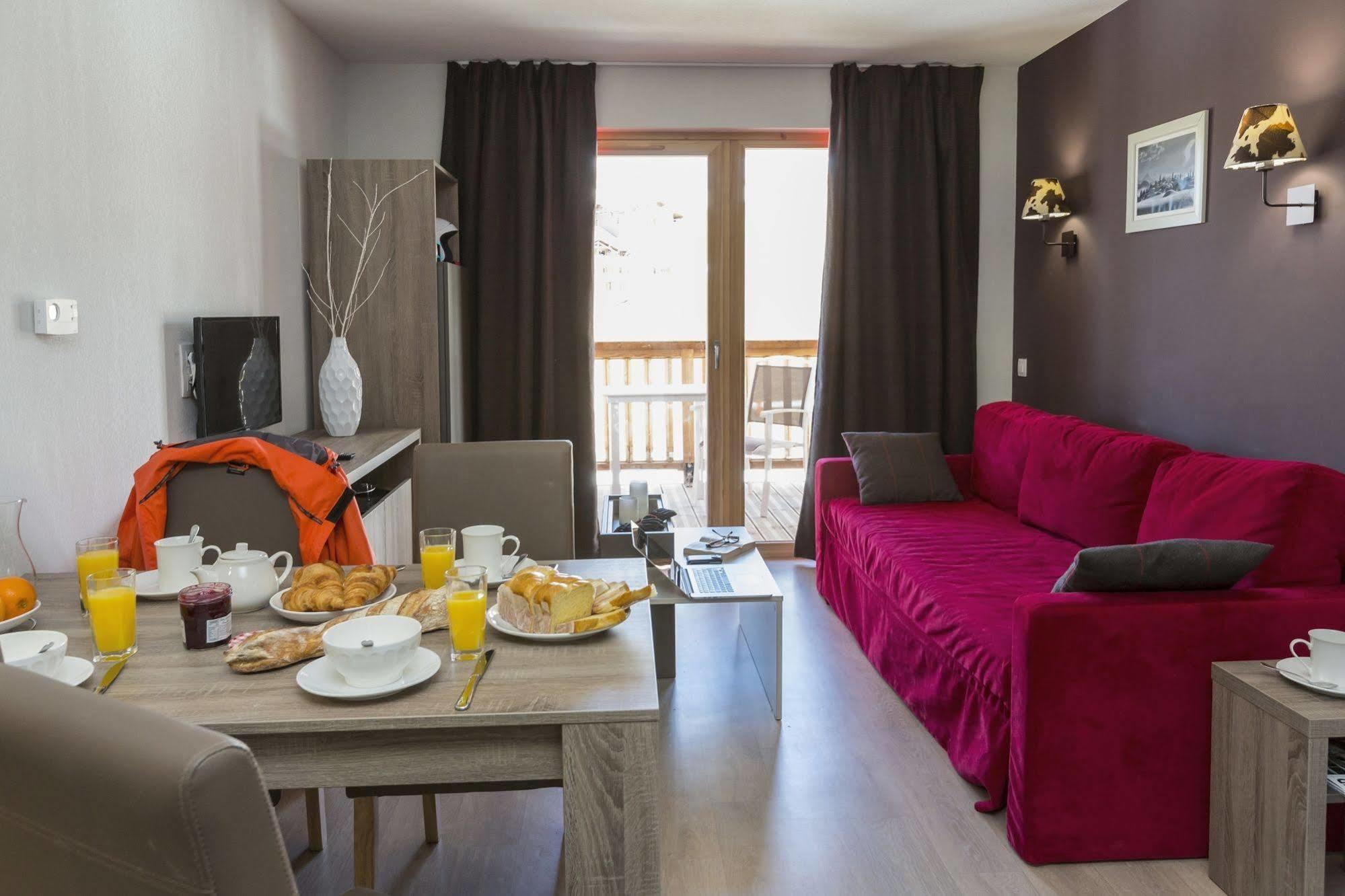 Residence Prestige Odalys Front De Neige ลาปลาญ ภายนอก รูปภาพ